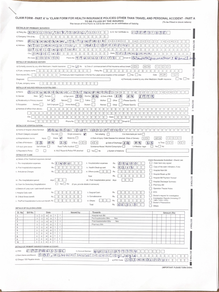 Insurance Papers | PDF