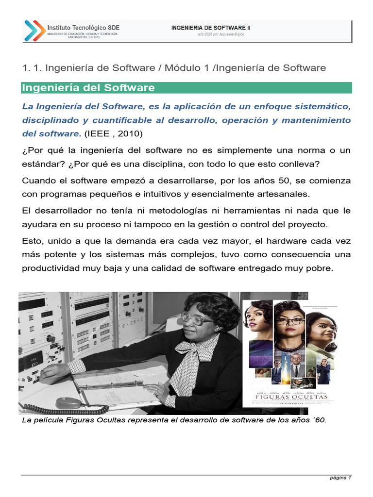 Introducción a la Ingeniería del Software | PDF | Software | Ingeniería ...