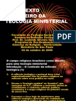 O Contexto Brasileiro Da Teologia Ministerial