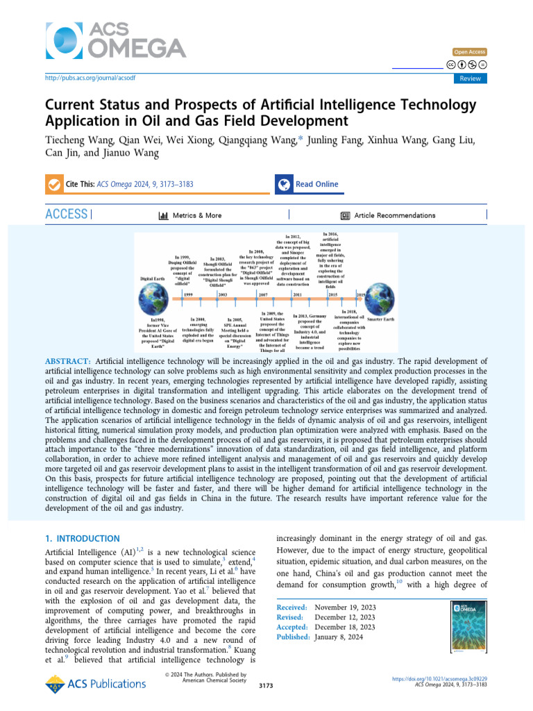 AI in Oil and Gas Development Insights | PDF | Artificial Intelligence ...