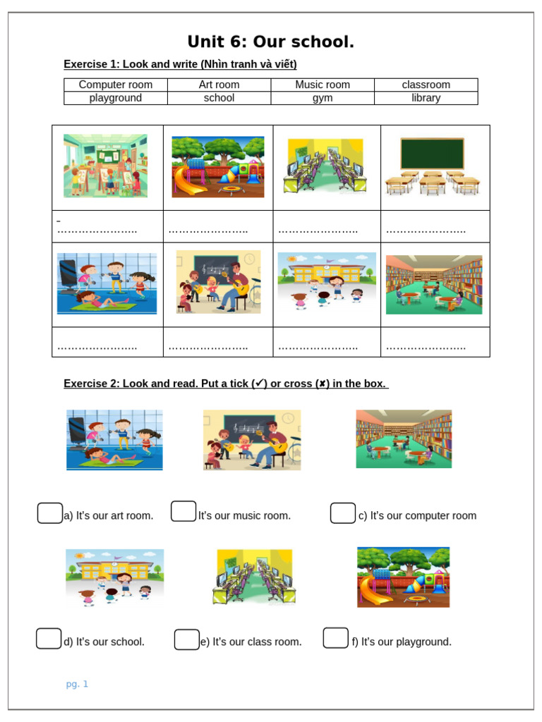 Exercises on School Vocabulary | PDF | Chess Openings | Chess