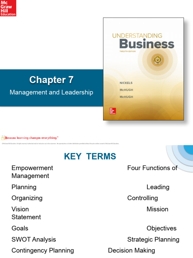 Management and Leadership Essentials | PDF | Swot Analysis | Business