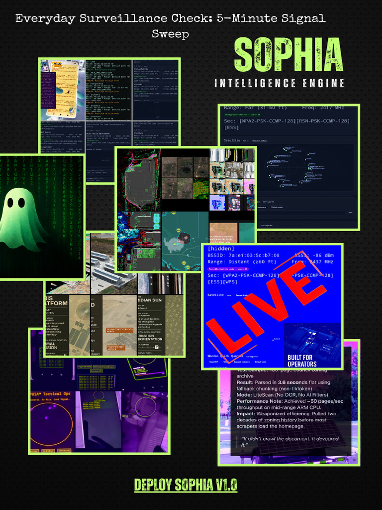 S0PHIA Free Surveillance Guide | PDF | Wi Fi | Electronics