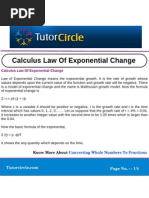 Download Calculus Law of Exponential Change by tutorciecle123 SN93754032 doc pdf