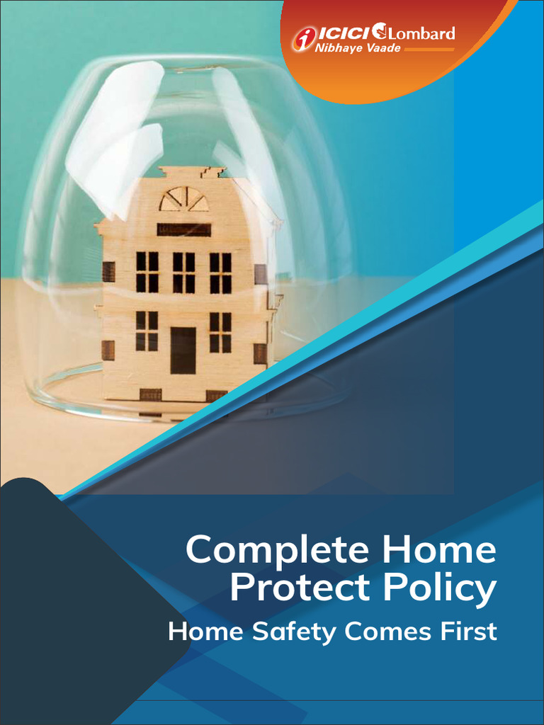 ICICI Lombard Complete Home Insurance | PDF | Insurance | Flood