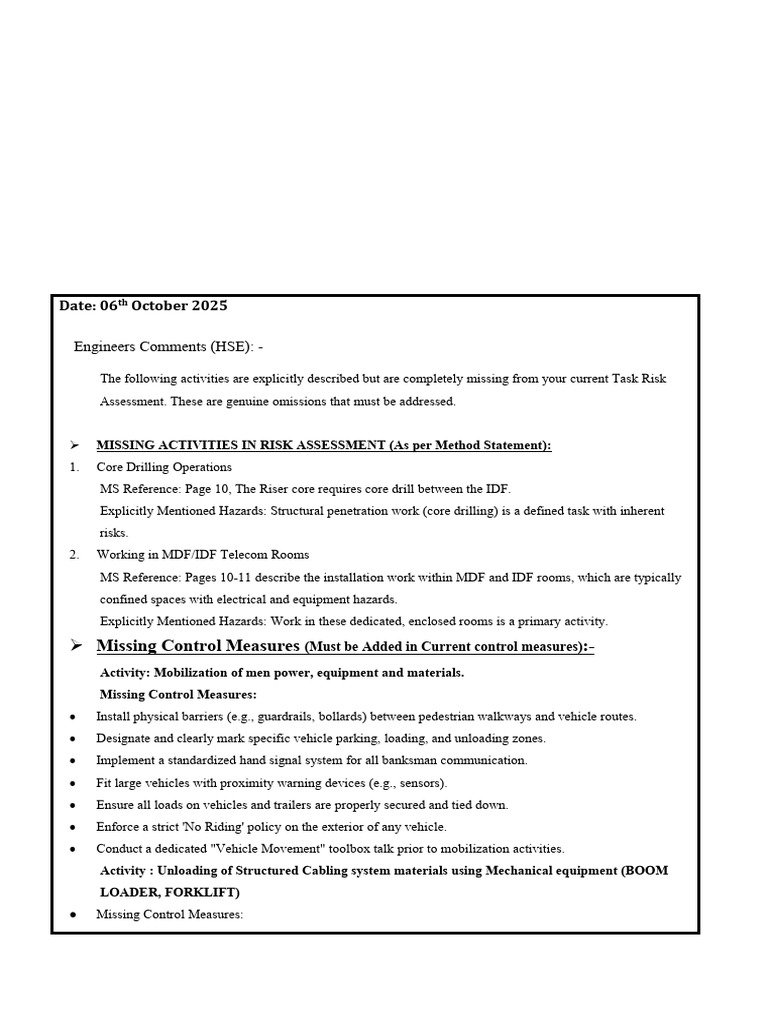 Document 3 | PDF | Safety