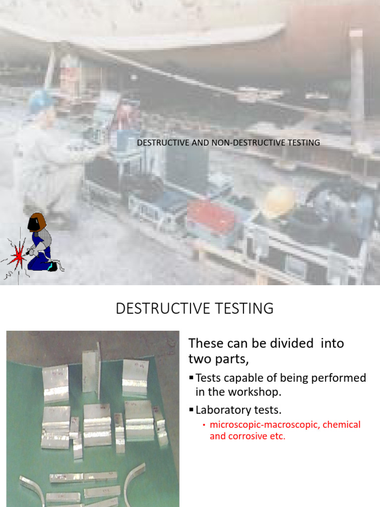 Lecture 9 NDT Welds | PDF | Hardness | Welding