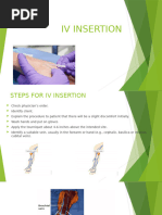 IV Injection Procedure Guide | PDF | Intravenous Therapy | Syringe