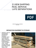 Island View Shipping Parcel Service Steel Plate Separations: Compiled by Roelof Camminga APRIL 2006