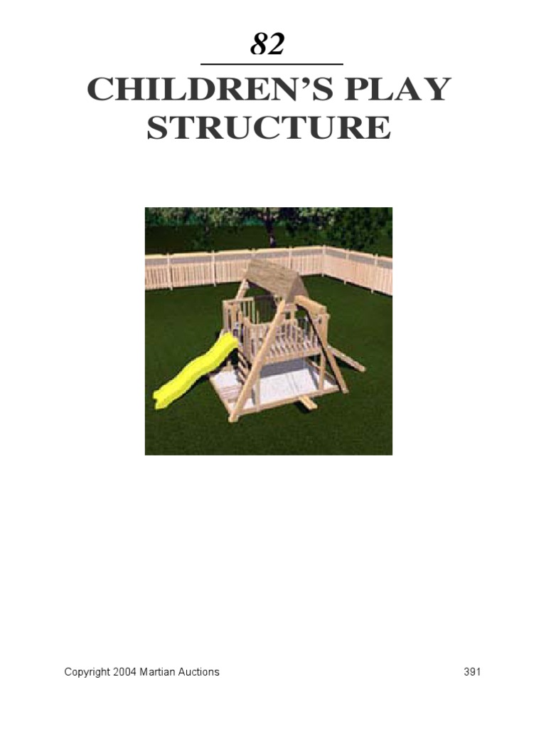 Build a Children's Play Structure | PDF | Framing (Construction) | Screw