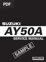 Suzuki gsx1400 - Service - Manual | PDF