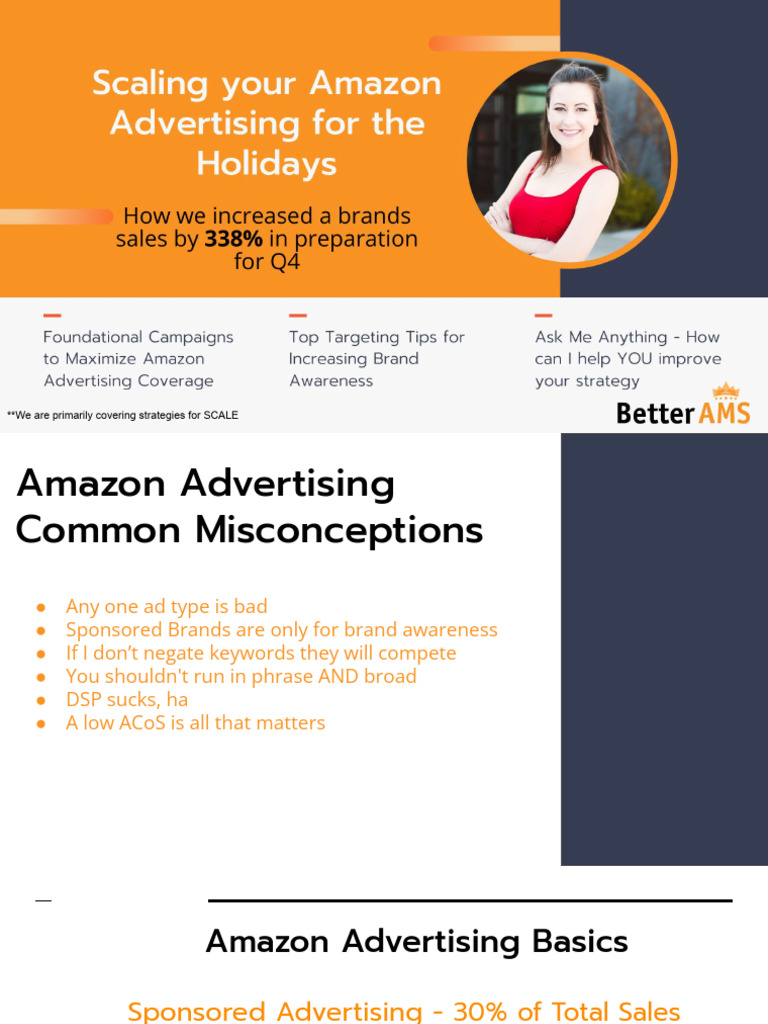 Amazon Advertising Strategies for Scale | PDF | Brand | Search Engine ...