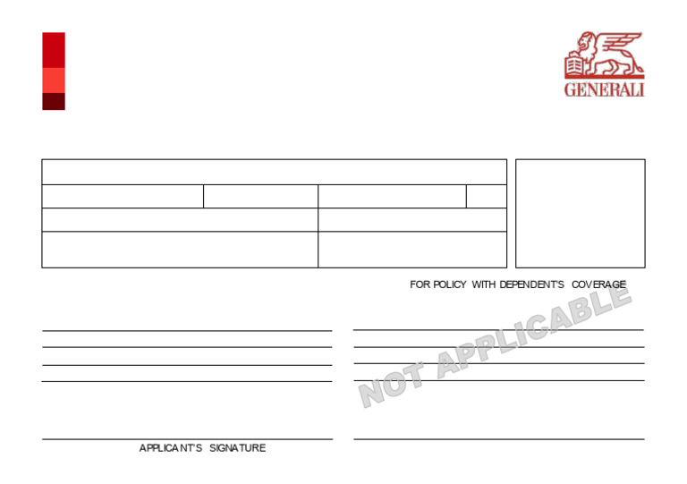 Group Term Life Insurance Application Form | PDF