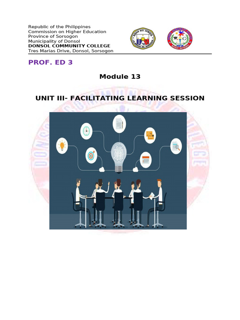 Module 13 The Principles of Competency Based Training | PDF ...