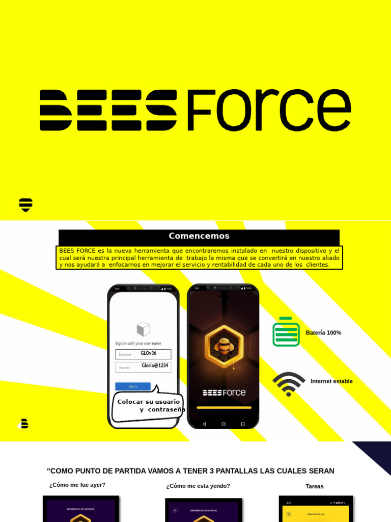 Guía de Uso de BEES FORCE | PDF