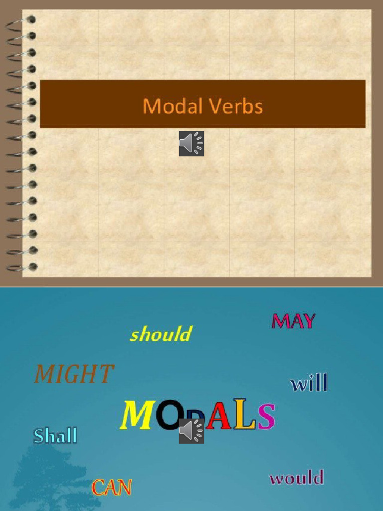Lecture 1 Modals | PDF