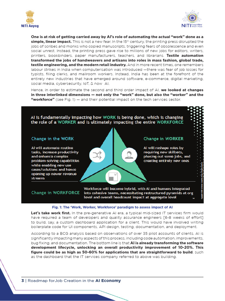 Roadmap For Job Creation in The AI Economy-12 | PDF
