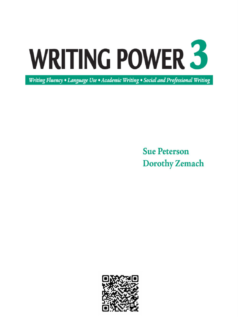 Writing Power 3 - Sample | PDF