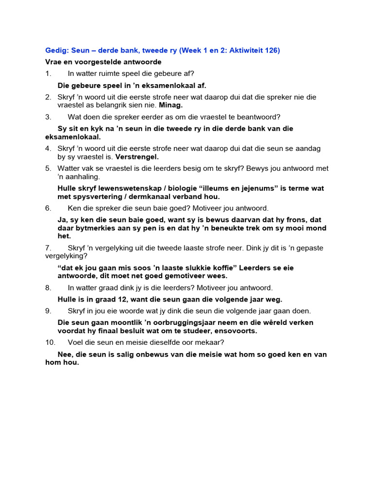Seun Tweede Ry Derde Bank - Memo | PDF