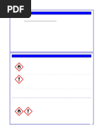 Lacquer Thinner Safety Data Sheet | PDF | Toxicity | Dangerous Goods