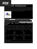 Download Anomali Database by Nyong Ambon SN93762231 doc pdf