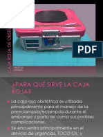 Caja Roja de Obstetricia y Carro Rojo