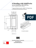 20111433 How to Draw Drawing and Detailing With Solid Works