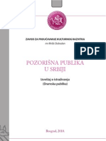 Pozorišna Publika U Srbiji