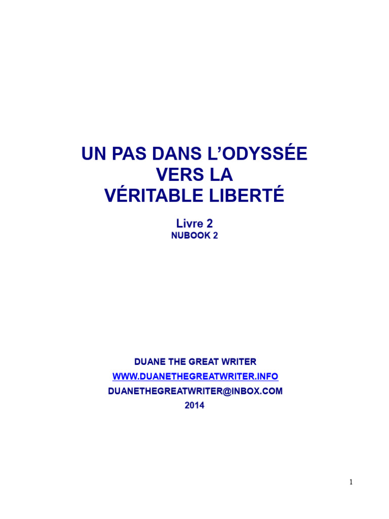 Voyage vers la Véritable Liberté | PDF | Vérité | Rêve