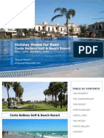 Costa Ballena Golf & Beach Resort - Holiday Family Home For Rent