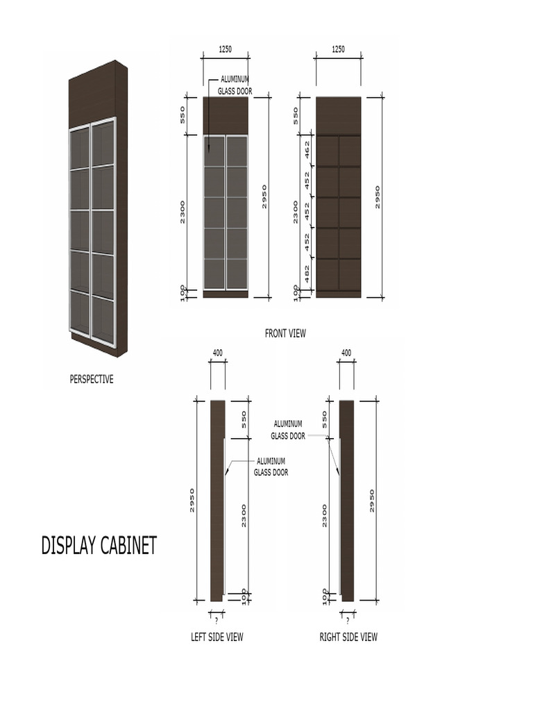 Display Cabinet | PDF