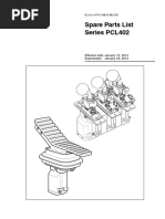 Parker (PCL401, PCL402, PCL404, PCL405) Hydraulic Proportional Remote ...
