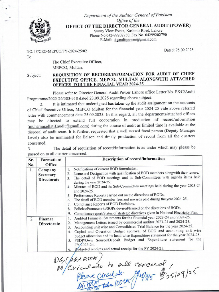 Requisition of Record | PDF