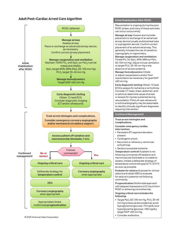 PCAC Algorithm ACLS PCAC 250527 | PDF | Cardiopulmonary Resuscitation ...