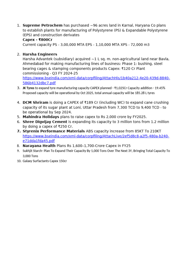 Capex | PDF