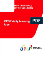 CPDP Daily Learning Logs: PT Pertamina (Persero) Direktorat Pengolahan