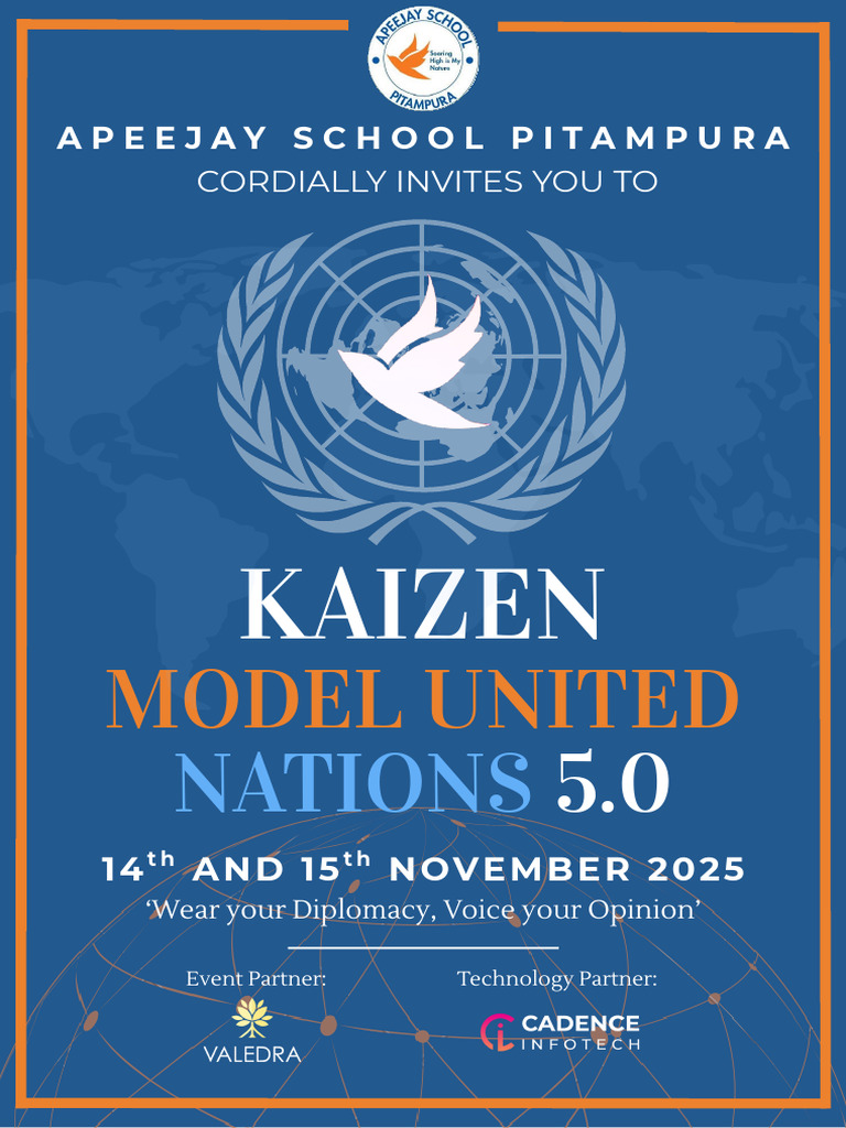 Kaizen MUN 2025: Diplomacy in Action | PDF | Leadership