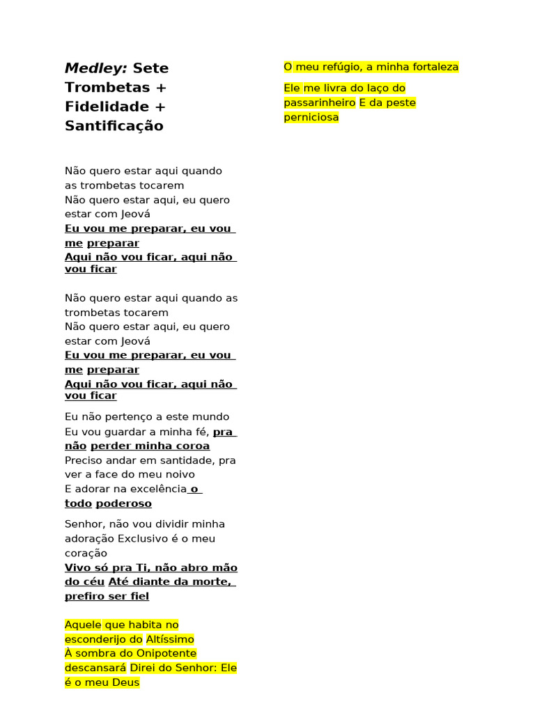 Medley | PDF