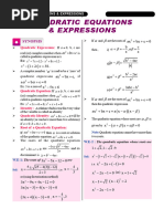 Nature of Roots in Quadratic Equations | PDF | Equations | Mathematics