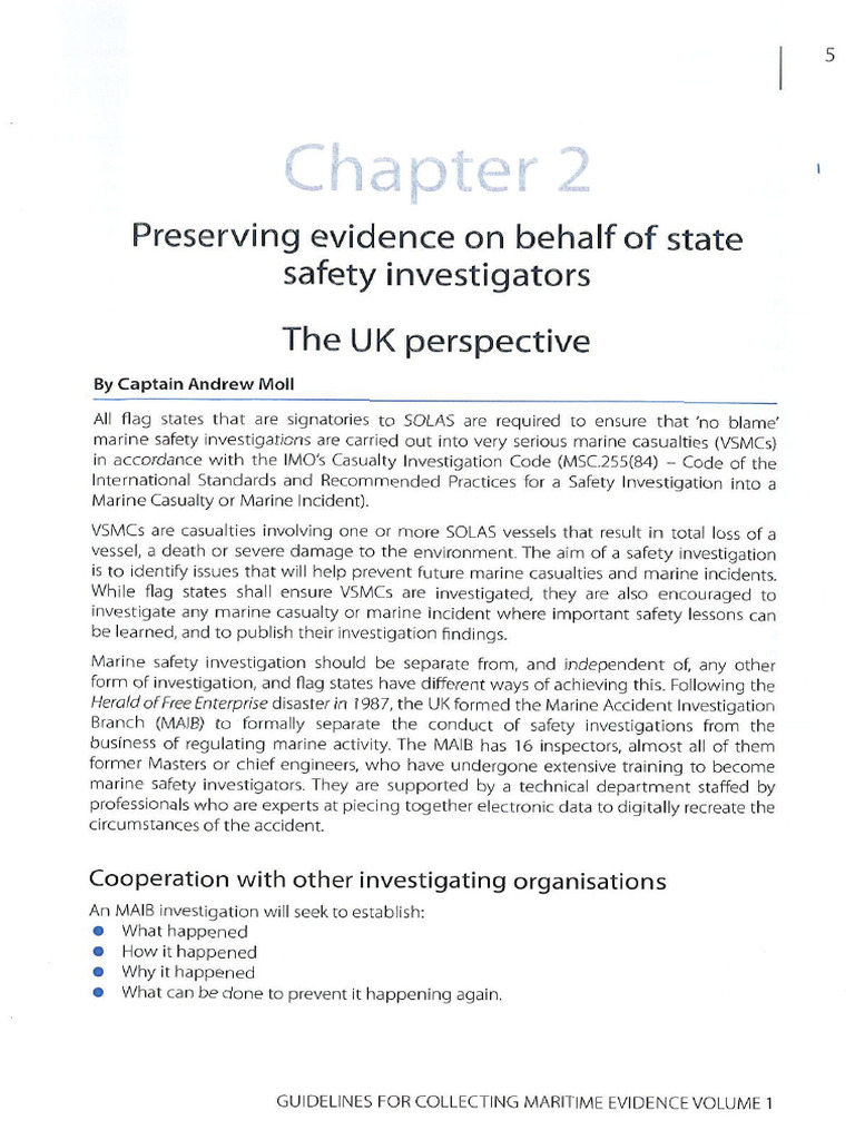 Preserving Evidence On Behalf of State Safety Investigators | PDF