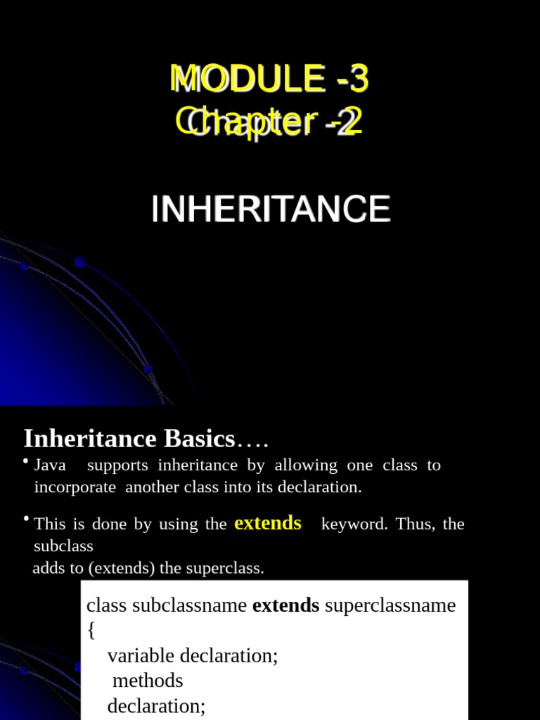 Inheritance Package Interfaces | PDF | Method (Computer Programming ...