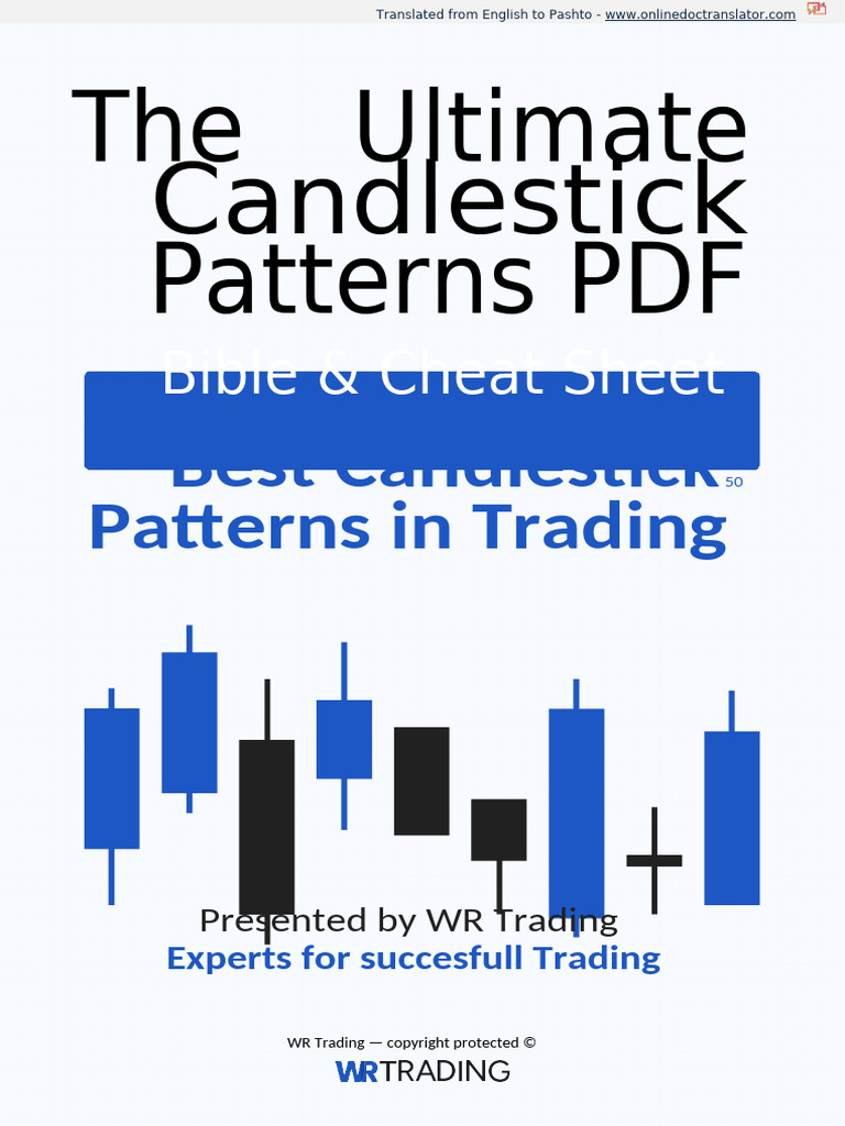 Top 50 Candlestick Patterns Guide | PDF | Market Trend | Financial Markets