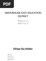 Lesson Plan Sepedi | PDF