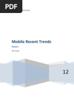 Recent Mobile Trends