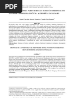 MODELO DE AUDITORIA PARA UM SISTEMA DE GESTÃO AMBIENTAL