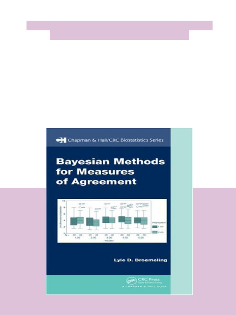 Bayesian Methods For Measures of Agreement 1st Edition Lyle D ...