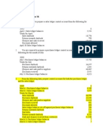 Review Sales & Purchases Ledger Control Accounts from Data