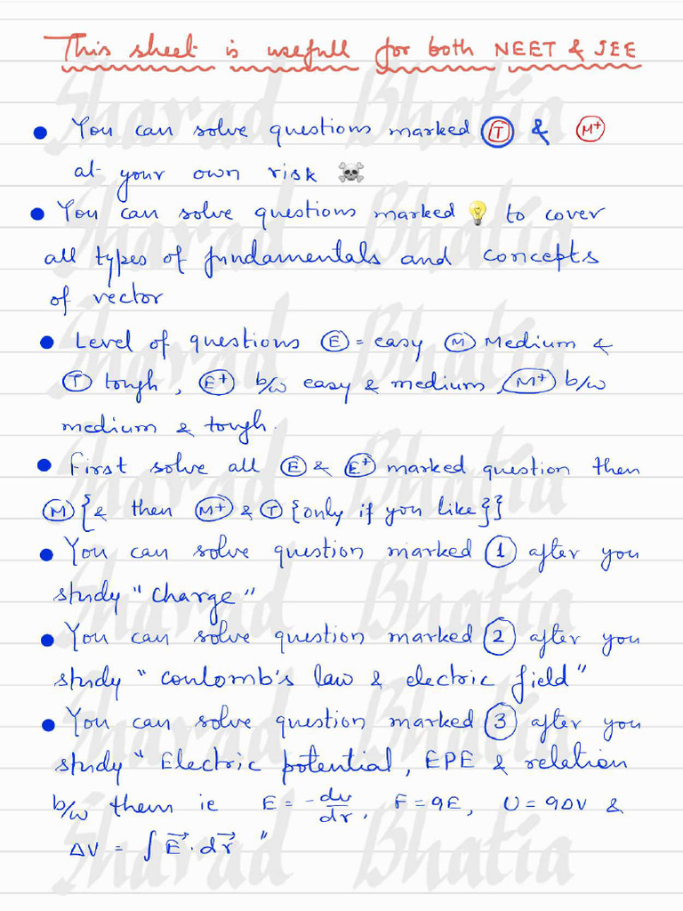 Electrostatics Module | PDF