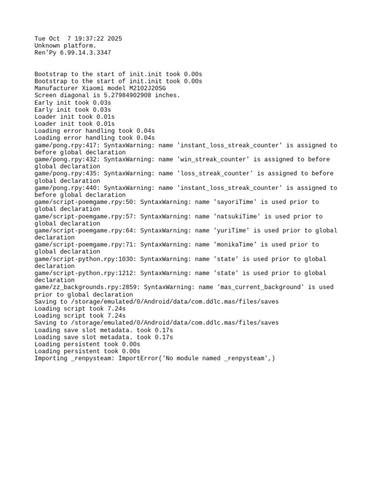 Log | PDF