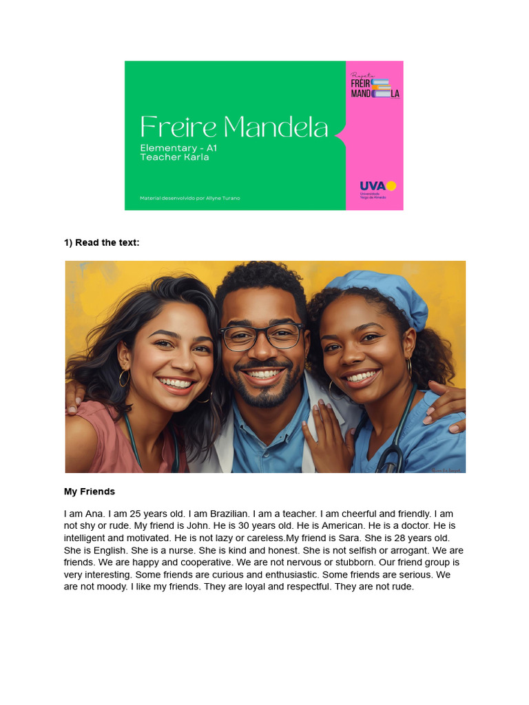 Friends' Traits and Group Dynamics | PDF | Chess Theory | Chess